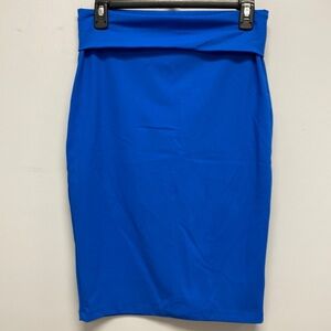 Bebe Core Midi Knit Skirt